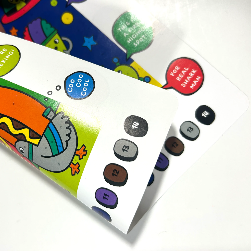 Ooly Colortopia: Paint Marker By Number Kit - Epic Advent