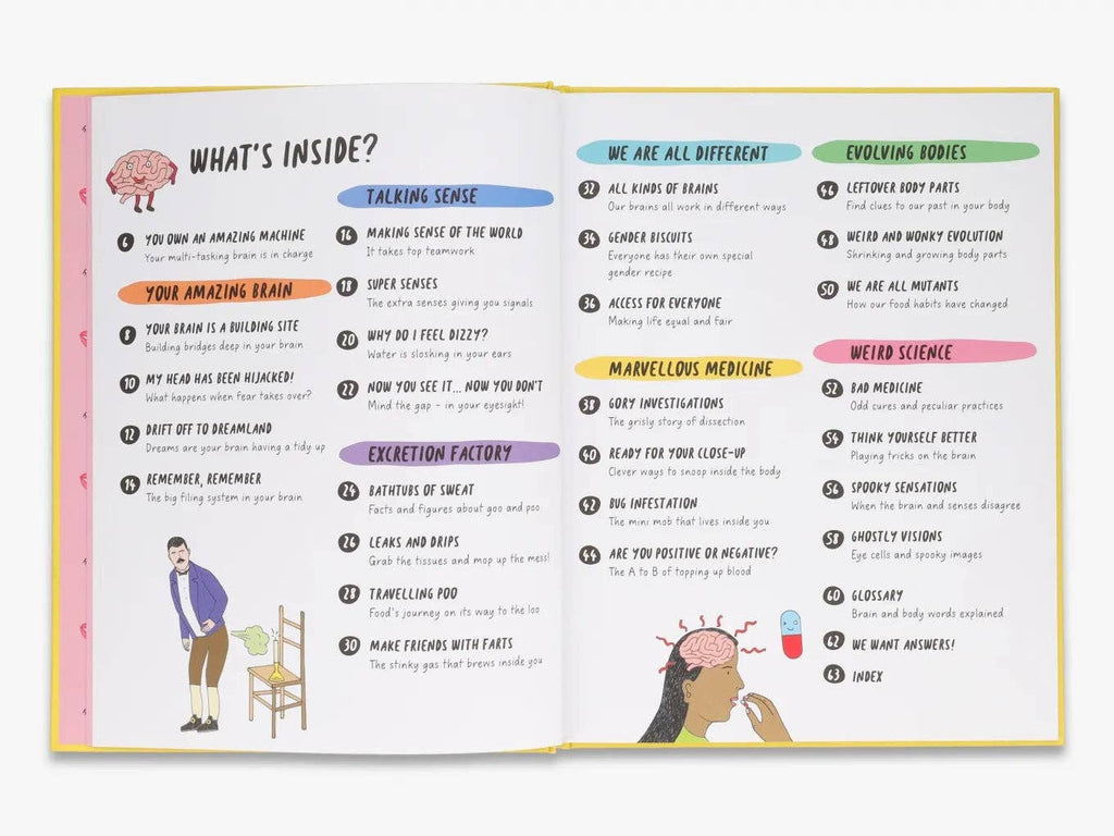 The Brainiac’s Book of the Body and Brain (Brainiacs)