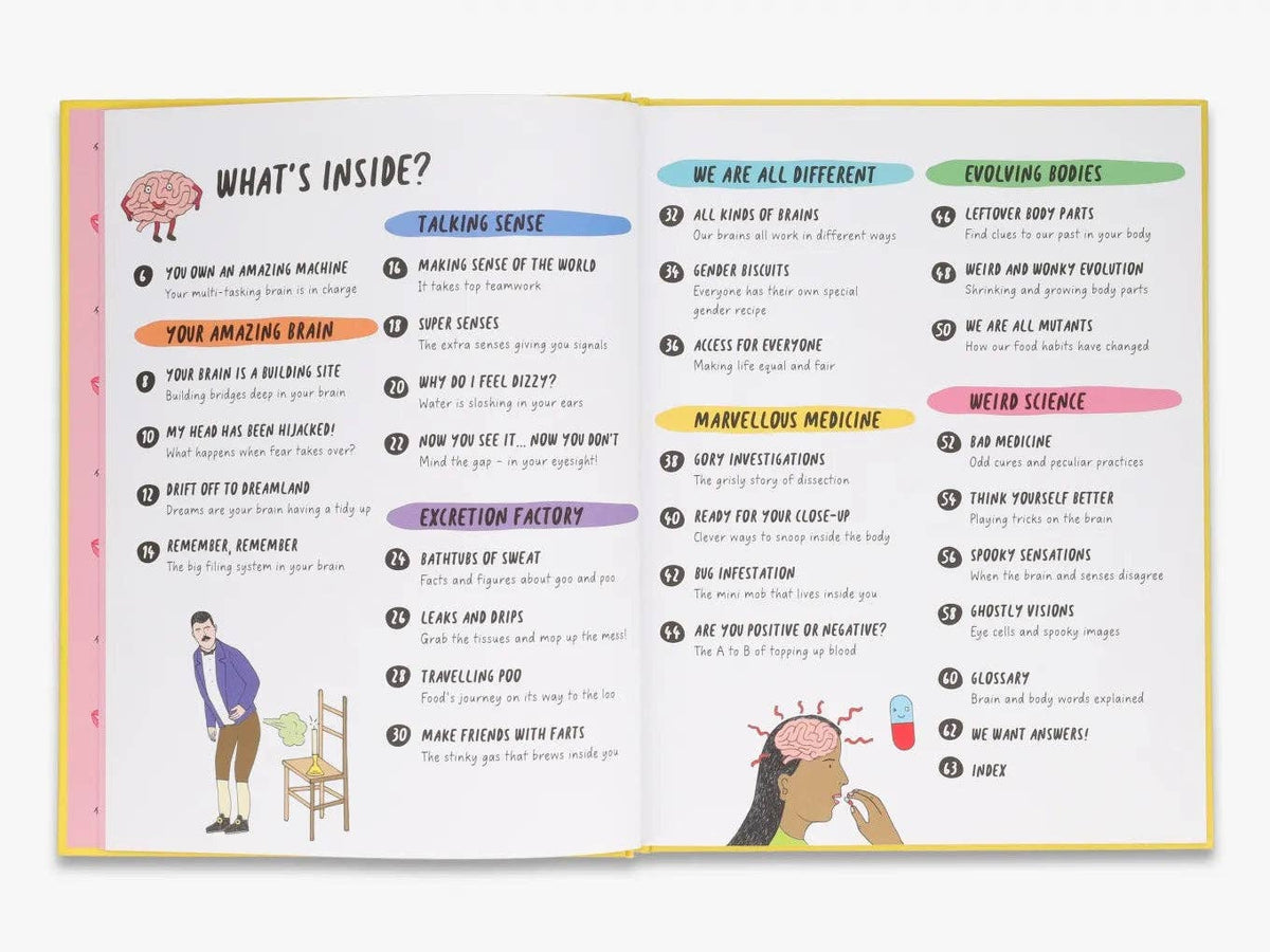The Brainiac’s Book of the Body and Brain (Brainiacs)