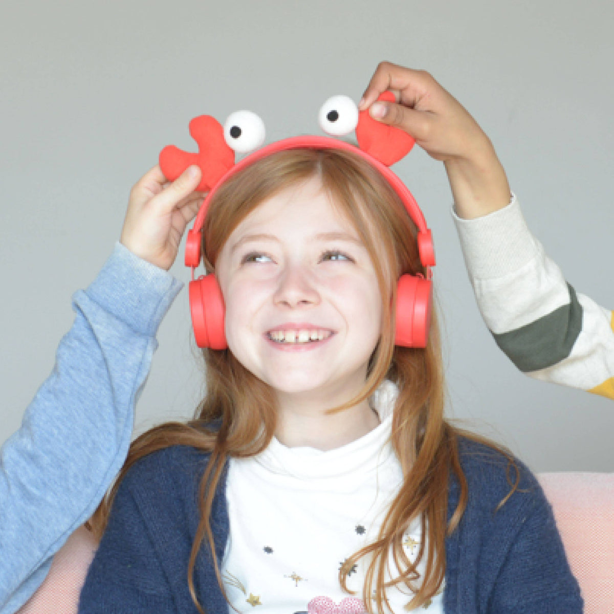 KIDYWOLF Headphones With Removeable Ears - Crab Headphones