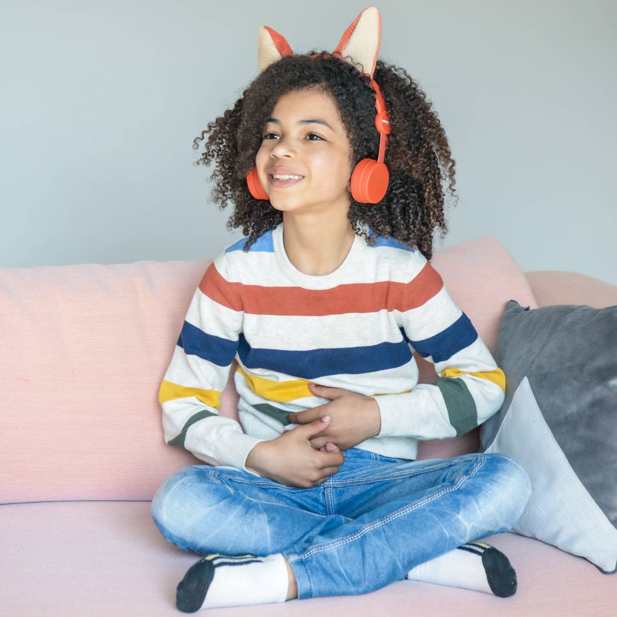 KIDYWOLF Headphones With Removeable Ears - Fox Headphones