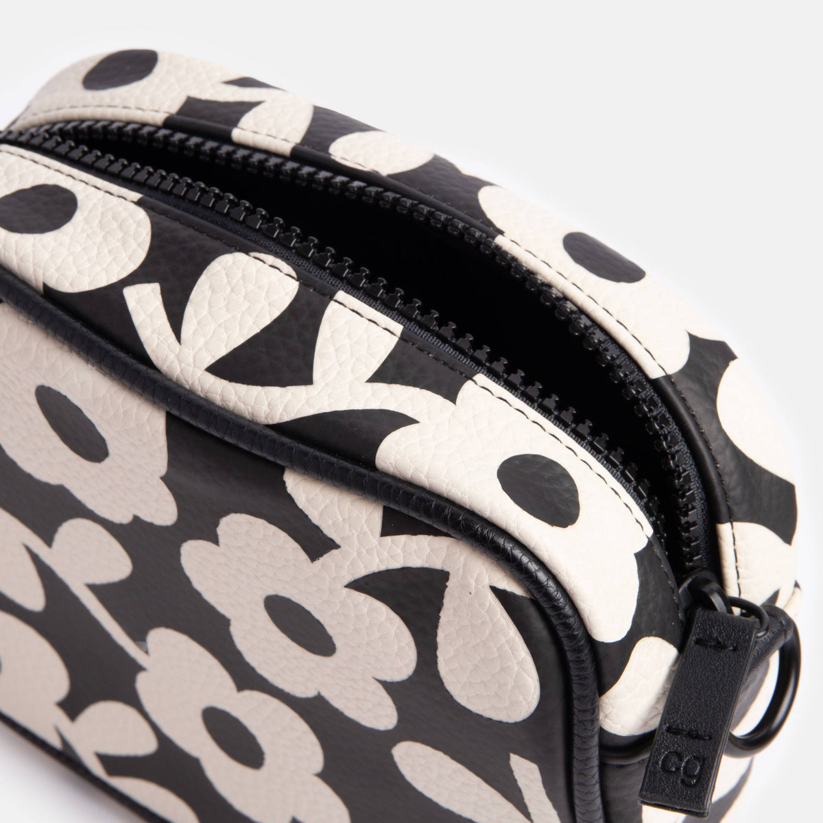 Caroline Gardner - Charcoal Mono Bloom Camera Bag