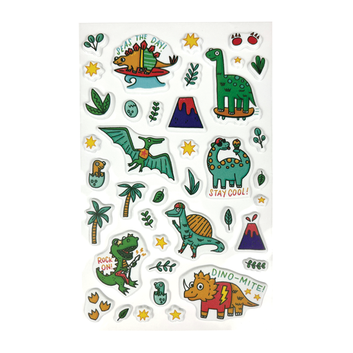 Ooly Stickiville: Standard Stickers - Dinomite! (1 Sheet)