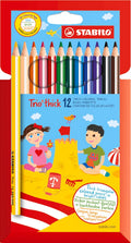 STABILO Trio thick - Triangular Colouring Pencil 12 colours