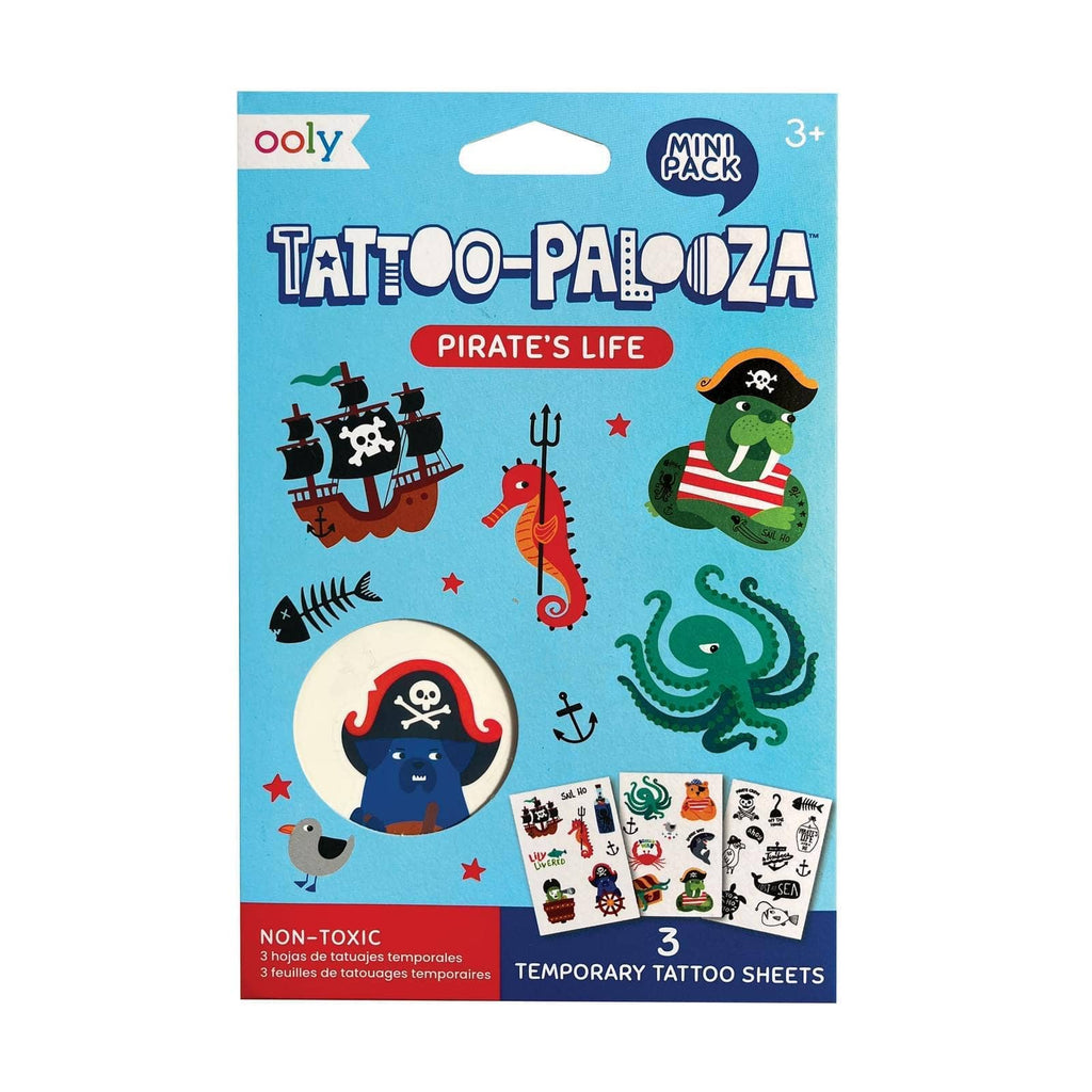 Ooly Palooza: Mini Temporary Tattoos - Pirate's Life
