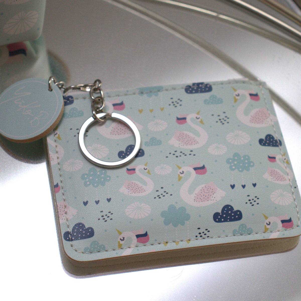 Yuko B - Carlie Coin Wallet - Swans