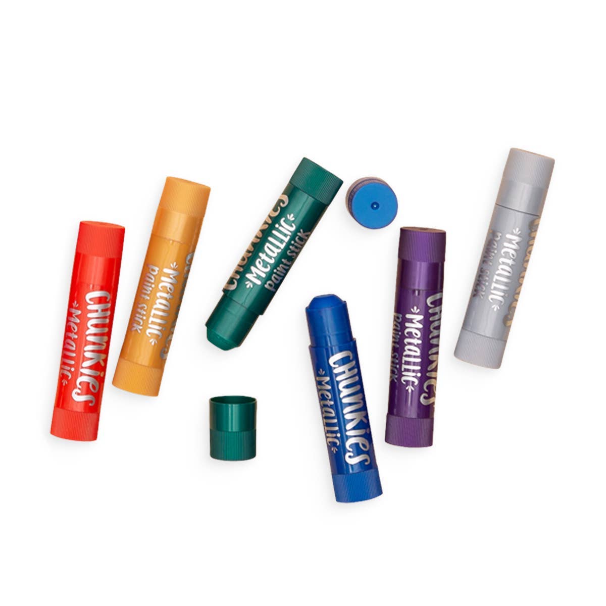 Ooly Chunkies: Paint Sticks Metallic Pack (Set of 6)