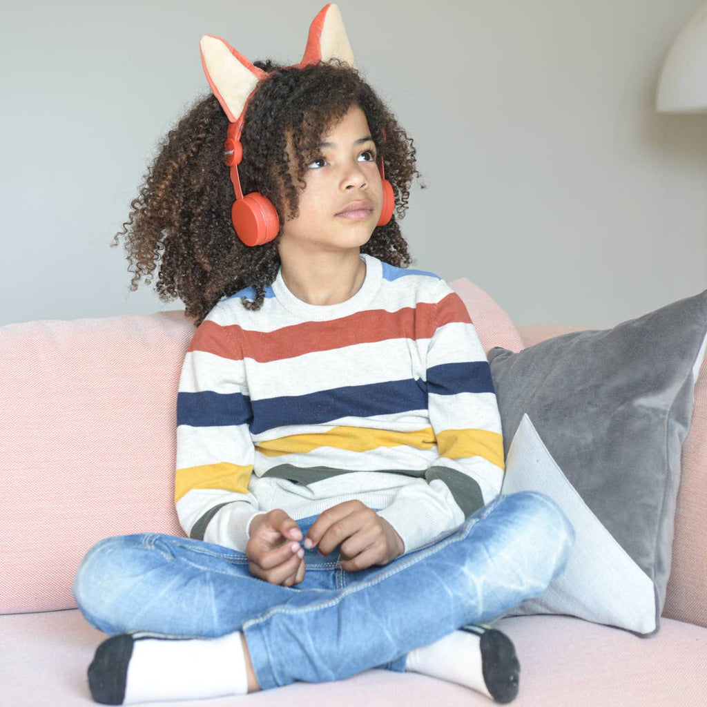 KIDYWOLF Headphones With Removeable Ears - Fox Headphones