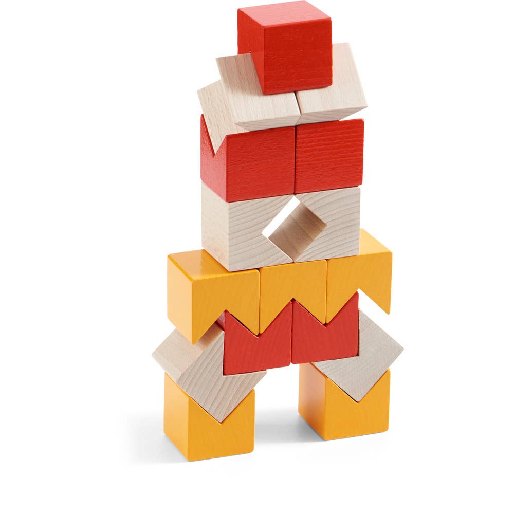 HABA 3D Arranging Game Rubius- Wooden blocks