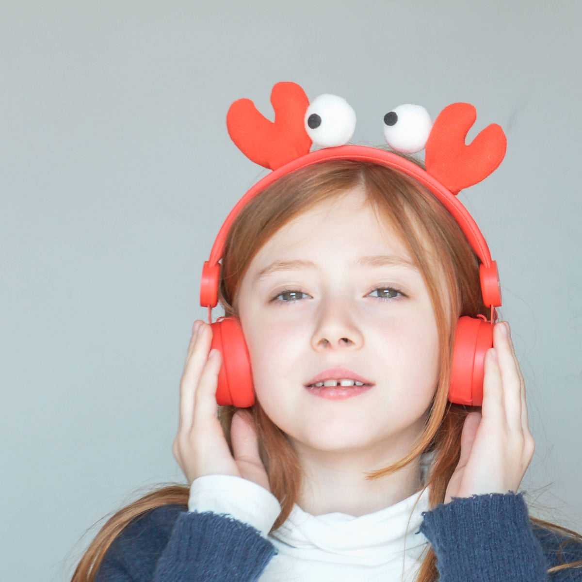 KIDYWOLF Headphones With Removeable Ears - Crab Headphones