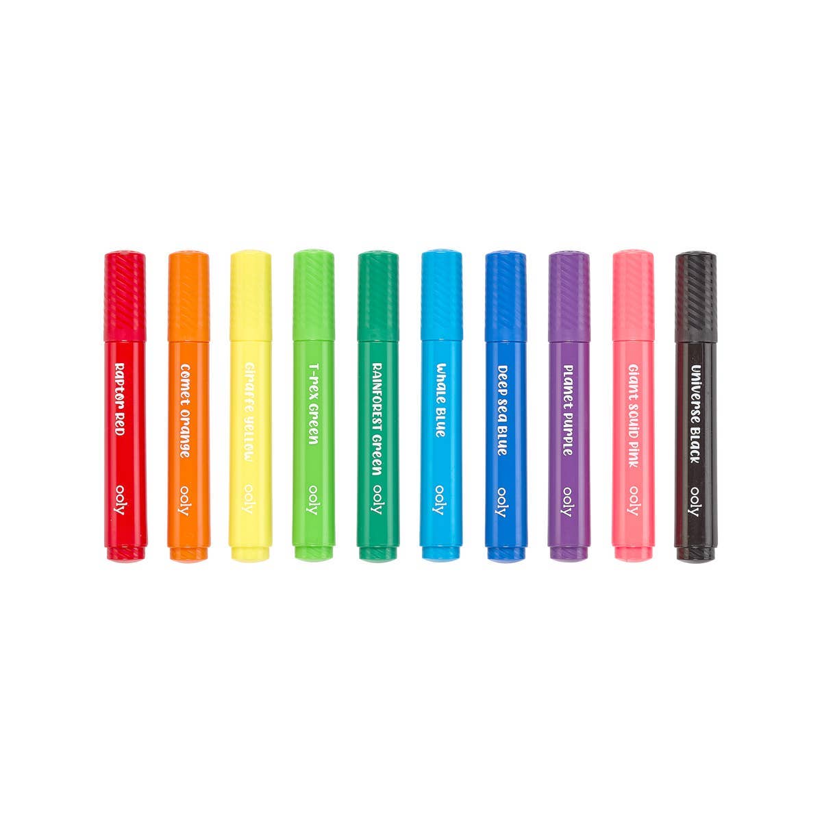 Ooly Big Bright Brush: Brush Markers (Set of 10)