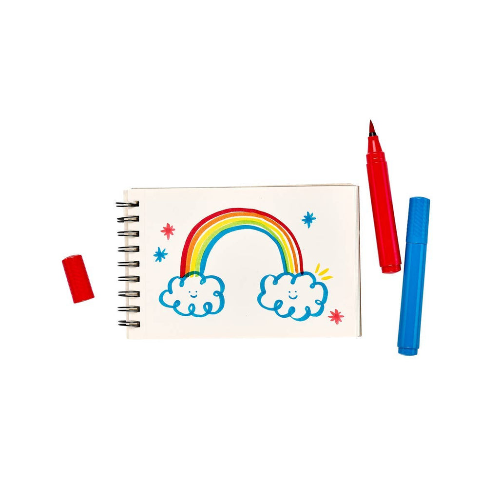 Ooly Big Bright Brush: Brush Markers (Set of 10)