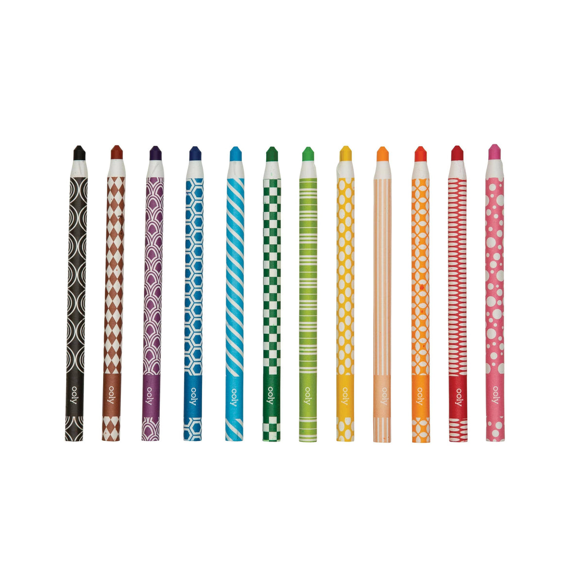 Ooly Color Appeel: Crayon Sticks (Set of 12)